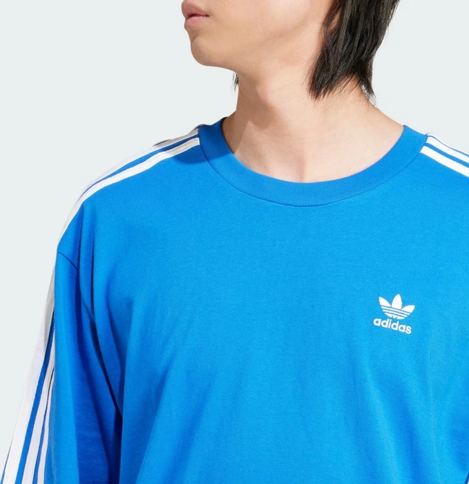adidas Adicolor Oversized T-Shirt kurzarm blau (Herren)