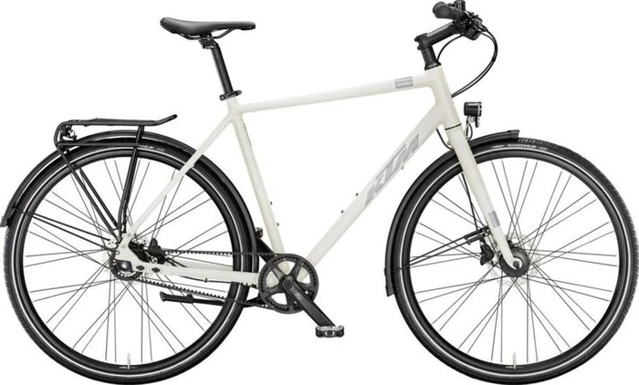 KTM Kent 11 Alfine Belt Trapez opal white Modell 2024 (Damen)