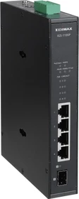 Edimax Pro IGS-1 Industrial Railmount Gigabit Managed Switch, 4x RJ-45, 1x SFP, 120W PoE+ (IGS-1105P)
