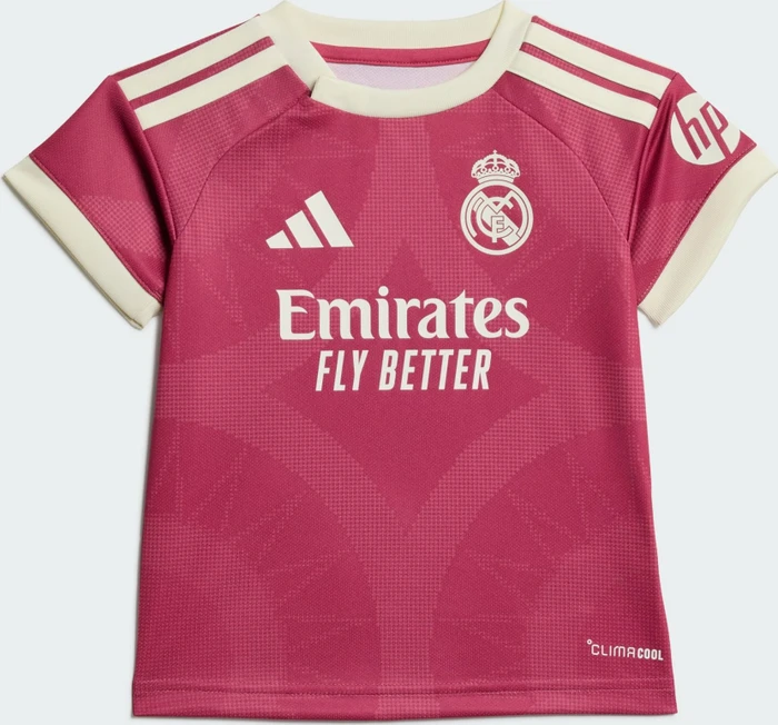 adidas Real Madrid Mini 2026/2027 Ausweichausrüstung kurzarm (Junior)