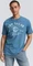 Tom Tailor Logo-Print T-Shirt kurzarm real teal blue (Herren) Vorschaubild