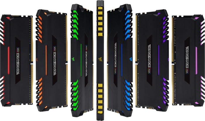 Corsair Vengeance RGB schwarz UDIMM 32GB Kit, DDR4-3000, CL15-17-17-35
