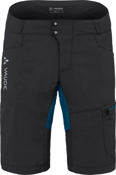 Vaude Tamaro Shorts Fahrradhose kurz black/steelgrey (Herren)