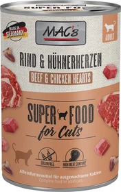 MAC's Cat Kitten, Kalb und Hühnerherzen, 9.60kg (24x 400g)