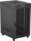Lanberg 19" Rackschrank 27HE, LCD, freistehend, Flat Pack, V2, Gitternetztür, IP20, RAL 9004, 1000mm tief Vorschaubild