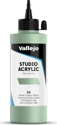 Vallejo Studio Acrylic chromium pale green, 200ml