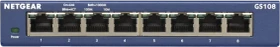 Netgear ProSAFE GS100 Desktop Gigabit Switch, 8x RJ-45 (GS108-400)