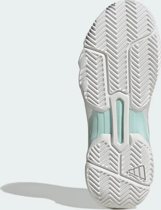 adidas CourtJam Control 3 halo mint/cloud white/silver metallic