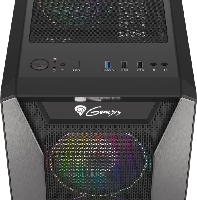 Genesis Irid 515 ARGB, Glasfenster