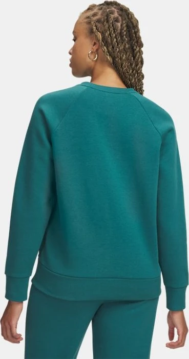 Under Armour Rival Fleece Sweatshirt rack green/white (Damen)