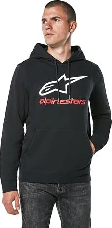 Alpinestars Always V3 Hoodie schwarz/weiß/rot (Herren)