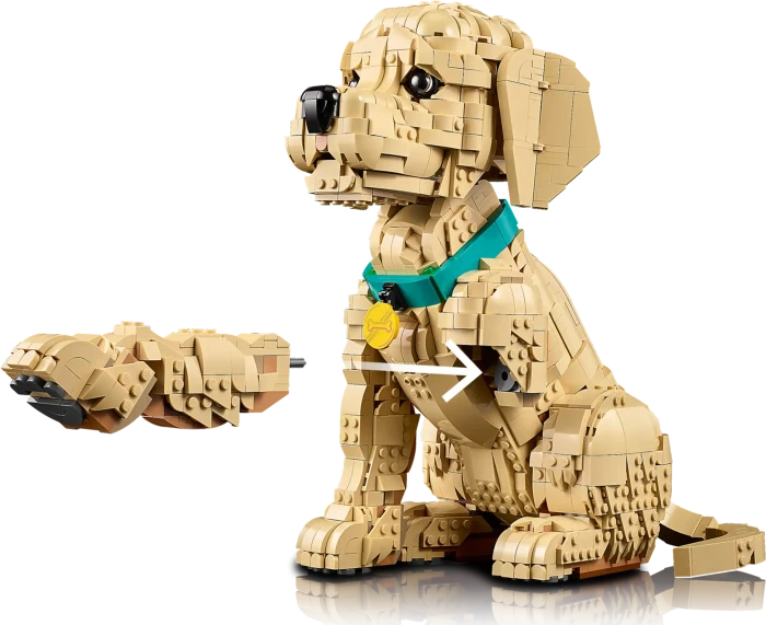 LEGO Icons - Golden Retriever Welpe