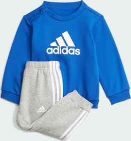 adidas Badge of Sport Trainingsanzug bold blue/white (Junior)