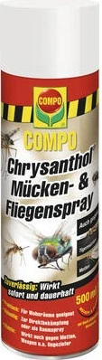 Compo Chrysanthol Mücken- und Fliegenspray, 500ml