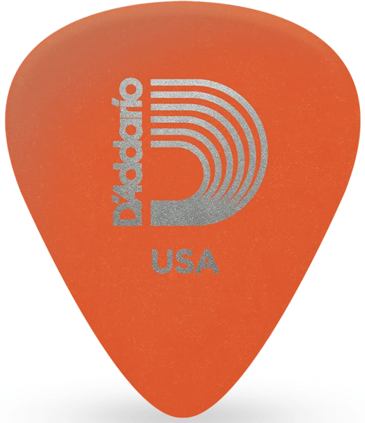 D'Addario Duralin Standard Pick, Light Gauge (.60mm), 10-Pack