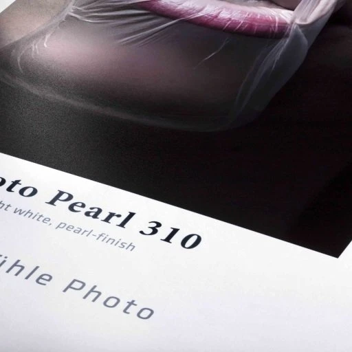 Hahnemühle Photo Pearl 310 Fotopapier perlglänzend hellweiß, A4, 310g/m², 25 Blatt