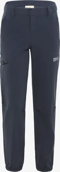 Jack Wolfskin Turbulence Hose lang night blue (Junior)