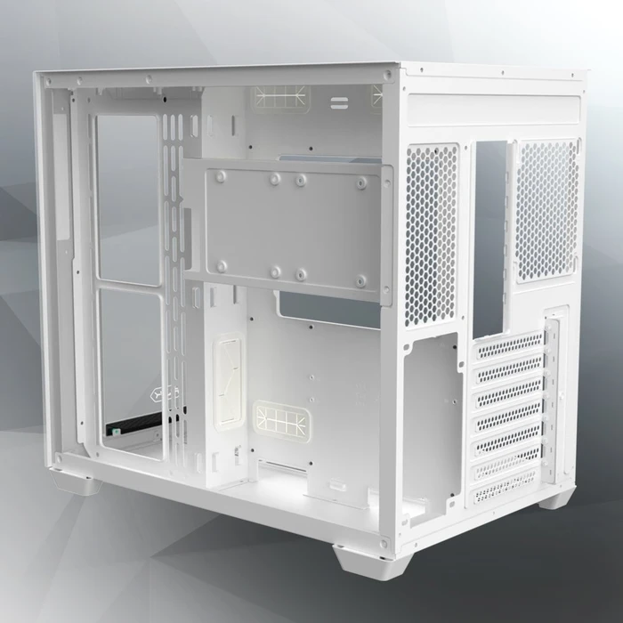Raijintek Paean C7, weiß, Glasfenster