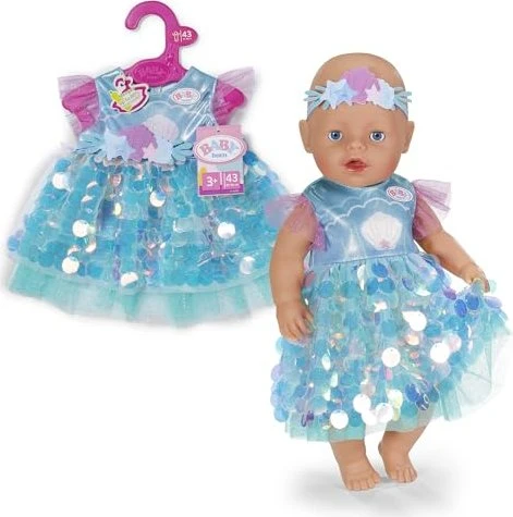 Zapf creation BABY born Mode - Meerjungfrau-Outfit 43cm
