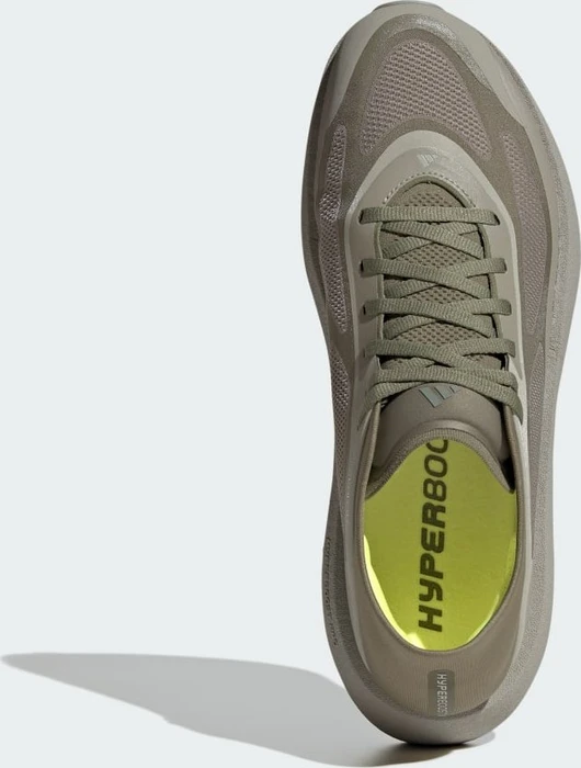 adidas Hyperboost Run silver pebble/medium dark khaki/frozen lemon (Herren)