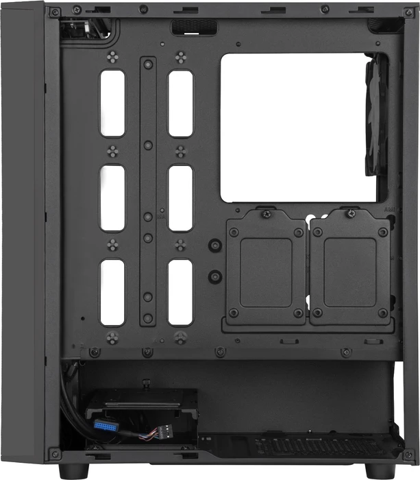 SilverStone Fara R1 Pro, schwarz, Glasfenster