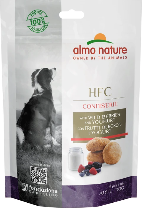 almo nature HFC Confiserie Dogs, mit Waldbeeren und Joghurt, 60g (6x 10g)