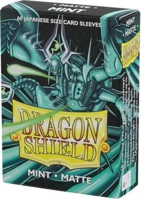 Dragon Shield Matte Sleeves Japanese mint, 60 Stück