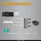 EZDIY-FAB 12VHPWR Kabel, 3x 8-Pin PCIe Buchse auf 16-Pin PCIe 5.0 12VHPWR Stecker, Adapterkabel, 16AWG, weiß, 35cm Vorschaubild