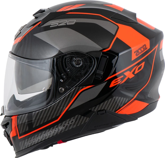 Scorpion EXO-520 Evo Air Lena schwarz/rot/grau