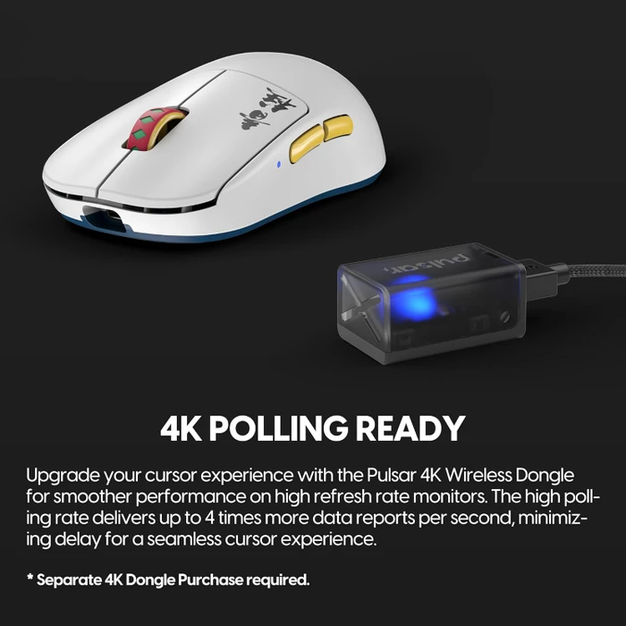 Pulsar Gaming Gears X2H Wireless Demon Slayer Tengen Limited Edition, USB