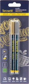 Securit Kreidemarke gold/silber, 2er-Pack