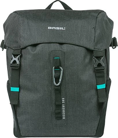 Basil Discovery 365D Einzeltasche Gepäcktasche schwarz