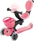 Globber Go Up Baby 360 Lights Kickboard rosa/schwarz Vorschaubild