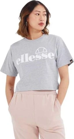 ellesse Silo Crop T-Shirt kurzarm grey melange (Damen)