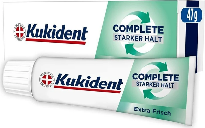 Kukident Complete starker Halt Haftcreme extra frisch, 47g