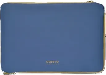 Tucano Doppio Sleeve für Laptop 13" - 14" blau