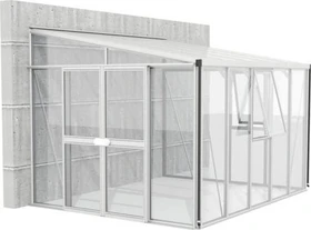 Vitavia Athena 8600 ESG/HKP Gewächshaus alu