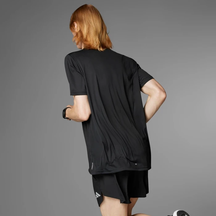 adidas Run It Laufshirt kurzarm schwarz (Herren)