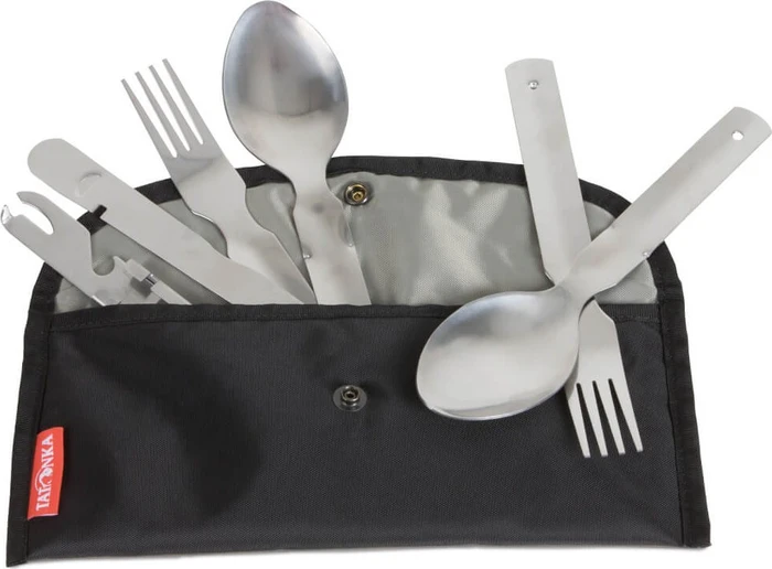 Tatonka Campingbesteck Tasche schwarz