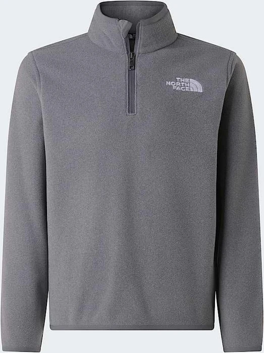 The North Face Glacier 1/4 Zip Fleece Pullover tnf mid grey heather (Junior)