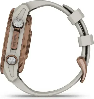 Garmin Descent Mk3i 43mm mit Silikonarmband bronze/french grey