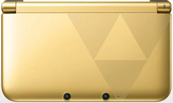 Nintendo 3DS XL The Legend of Zelda: A Link Between Worlds Limited Edition Bundle gold