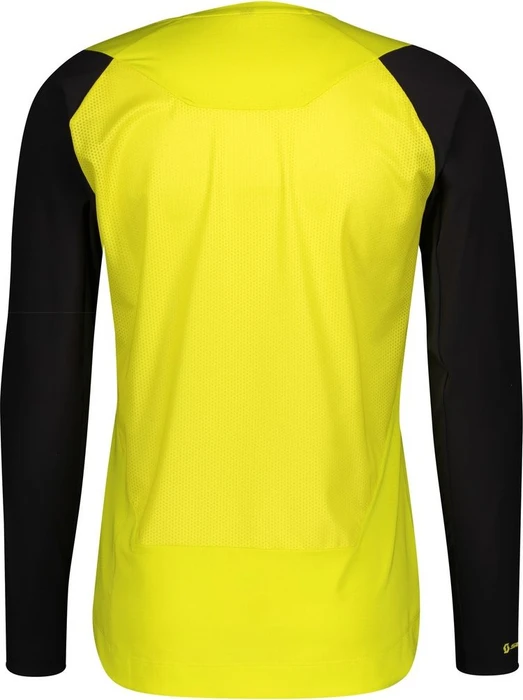 Scott Trail Progressive Trikot langarm sulphur yellow/black (Herren)