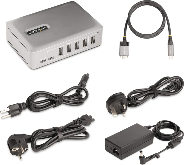 StarTech USB-Hub, 2x USB-C 3.1, 5x USB-A 3.1, USB-C 3.1 [Buchse]