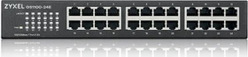 Zyxel GS1100 Desktop Gigabit Switch, 24x RJ-45