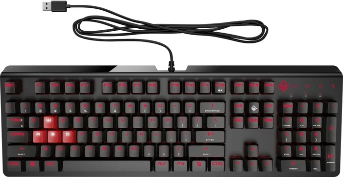 HP Omen Encoder Gaming Keyboard, MX BROWN, USB, DE