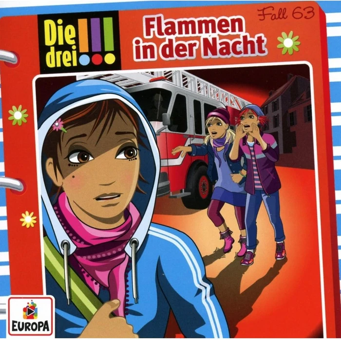 Die drei !!! Folge 63 - Flammen in der Nacht