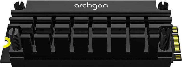 Archgon HS-1110 Kühlkörper für M.2 2280 SSD, schwarz