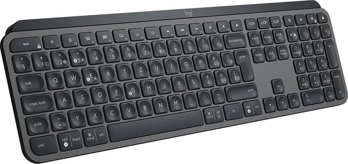 Logitech MX Keys, schwarz, USB/Bluetooth, CH