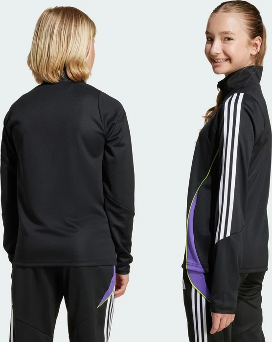 adidas Tiro 24 Slim Trainingshose lang black/purple rush (Junior)